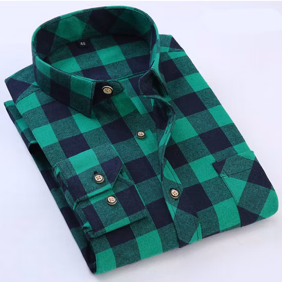 Camisas de franela de primavera, tela fina, peso ligero, uso diario